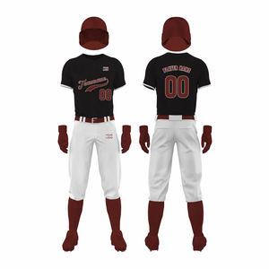 2026ชุดเบสบอลสไตล์ใหม่เครื่องแบบเบสบอลทำเองเสื้อเจอร์ซีย์และกางเกง - Product Image 4