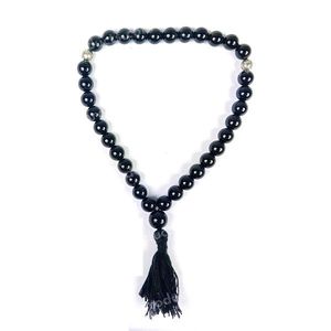 Tasbeeh en pierre de cristal naturelle, Jaap Mala, 33 perles de 8 mm, perles de prière semi-précieuses - Product Image 4