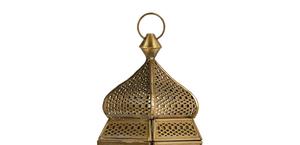 Lanterne marocaine en métal artisanale à forte demande, DE AARTICO, durable, élégante, décoration d'intérieur, ambiance festive, utilisation en intérieur - Product Image 3