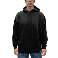 Sweat à capuche zippé en molleton de coton épais 480 g/m² pour homme, coupe droite, court, hiver, broderie 3D, personnalisable OEM en gros