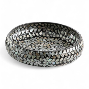 Cuencos de Nácar al por Mayor, Pedido al por Mayor, Cuencos Decorativos con Incrustaciones de Concha, Naturales y Ecológicos para Cocina y Comedor - Product Image 1