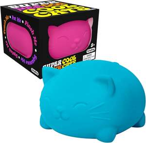 Nuevo Schylling NeeDoh Super Cool Cat - Juguete Sensorial Antiestrés - Colores Surtidos - Product Image 1