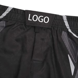 กางเกงขาสั้นสำหรับผู้ชาย MMA แบบปรับแต่งได้ผ้าคอตตอนพิมพ์ซับลิเมชันอุปกรณ์สำหรับฝึกซ้อมมวยและศิลปะการต่อสู้บริการ OEM - Product Image 3