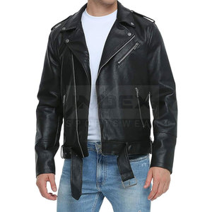 Nouvelle arrivée de veste en cuir tendance de haute qualité pour hommes Meilleur design Veste en cuir conçue pour l'hiver pour hommes - Product Image 1