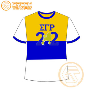 Vente en gros de t-shirt Sigma Gamma Rho pour femmes vêtements de sororité jersey de coton t-shirt respirant de haute qualité vêtements grecs pour femmes - Product Image 3
