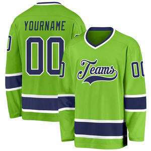 Vêtements de hockey sur glace personnalisés de haute qualité, respirants, anti-UV, impression par sublimation, service OEM, faible MOQ, vente en gros, unisexe - Product Image 3