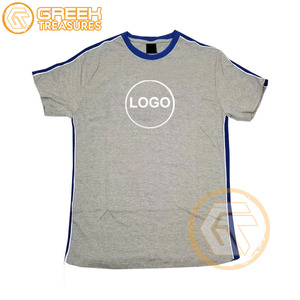 Camiseta griega personalizada Phi Beta Sorority and Fraternity 100% algodón transpirable y bordado al por mayor para Fitness - Product Image 2