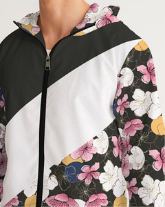 Vente en gros de vestes coupe-vent imperméables logo personnalisé coupe-vent pour hommes veste légère en nylon pour extérieur sublimation pour hommes - Product Image 4