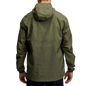 Chaqueta Cortavientos Casual con Capucha para Hombre, Servicio OEM, Logotipo Frontal, Ecológica, Transpirable, Personalizable, Superventas, de la Mejor Calidad, para Invierno - Product Image 2