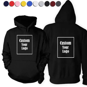 Hommes Sports Femmes Casual Hoodies Personnalisez votre logo Couleur Unie Poche À Capuche Fitness Mode Unisexe Pulls Basic Sweatshirts - Product Image 1