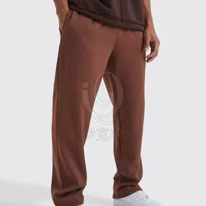 Venta al por mayor Low Moq Pantalones de chándal de los hombres de color personalizado Pantalones de chándal lavado de los hombres - Product Image 4