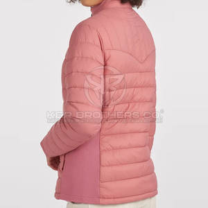 <b>Lightweight</b> <b>Women</b> <b>Puffer</b> <b>Jacket</b> Stylish Quilted Warm Winter Outerwear With Zipper Elegant <b>Women</b> <b>Puffer</b> <b>Jacket</b> - Product Image 3