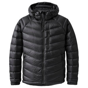 Manteau d'hiver imperméable pour hommes Veste en duvet pour hommes épaissie à capuche personnalisée Vente en gros Logo personnalisé Coupe-vent Chaud pour l'extérieur Grande taille - Product Image 1