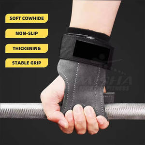 Custom Fabric <b>Weight</b> Lifting grip pads New Style Fitness Training Gym Lifting grip pads - Product Image 4