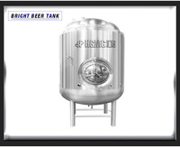 HG 5000l 1000l 2000l 3000l fermenteur conique de vin inoxydable fermentation avec refroidissement