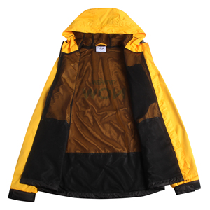 Chaqueta Impermeable Cortavientos para Hombre con Cuello Alto, Logotipo Frontal, Costuras Selladas y Recubrimiento Personalizado, Ideal para Trabajo y Reparto - Product Image 3