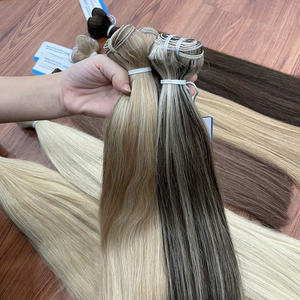 Prix de gros des cheveux vierges Vendeur des extensions de cheveux humains vietnamiens Paquets de trame de cheveux Couleur Hairshop - Product Image 4