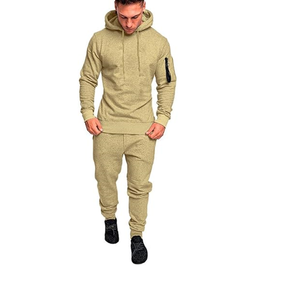 Ensemble de survêtements pour hommes, ensemble de 2 pièces, sweat-shirt à capuche, tenue de jogging, survêtements pour hommes, décontracté, athlétique, pull à manches longues - Product Image 1