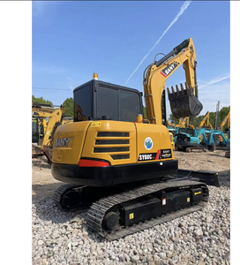 Excavadoras Usadas SANY SY60, Mini Excavadora Pequeña de 6 Toneladas, Excavadora de Orugas a Bajo Precio, con Certificación CE, en Stock para la Venta - Product Image 2
