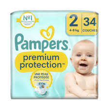 Pampers, Swaddlers, Baby Dry, Huggies, lingettes pour bébé de qualité supérieure, prix de gros - Product Image 2