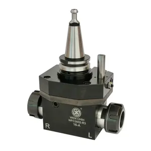 Tête de fraisage et de coupe en acier et aluminium WEN CHIH CNC pour têtes à double angle, facile à utiliser, 4,7 kg, origine Taïwan, garantie 1 an - Product Image 2