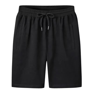 2025กางเกงขาสั้นออกกำลังกายแบบลำลองสำหรับผู้ชายกางเกงเอวกลางเอวยางยืดกางเกงขาสั้นดีไซน์ดีที่สุดผ้าย้อมสีเรียบติดโลโก้ได้ตามต้องการ - Product Image 1