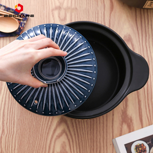 Casseruola, ceramica per uso domestico, piccola padella di riso, zuppa, resistente alle alte temperature, a secco, non cracking stufa a gas - Product Image 1