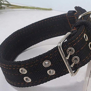 Collier pour chien en cuir réglable en gros, ruban épais à 4 couches, décoration, sangle de chaîne pour animaux de compagnie, pour chiens de taille moyenne et grande - Product Image 5