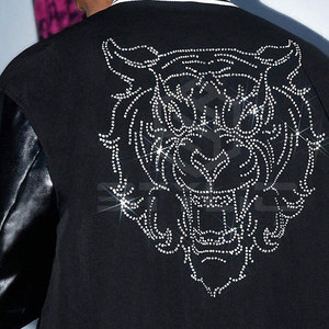 Pakistan Manufactures <b>Rhinestone</b> Varsity Winter <b>Jackets</b> High Quality Lightweight Leather Sleeves <b>Rhinestone</b> Varsity <b>Jackets</b> - Product Image 2