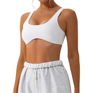 Sujetador Deportivo Sin Costuras de Alta Calidad, Diseño Simple, Gran Soporte, Patrón Sólido, Corte Automatizado, Secado Rápido, Transpirable - Product Image 3