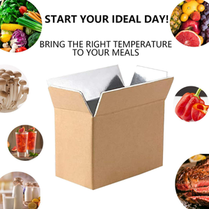 Boîtes à chaîne froide ondulée découpée à l'emporte-pièce pour l'emballage surgelé fait sur commande - Product Image 3