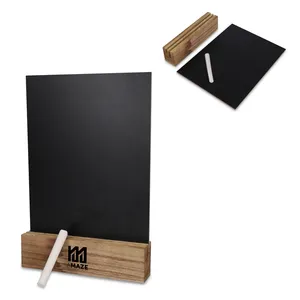Lavagna con supporto in legno personalizzabile per merchandising - Product Image 1
