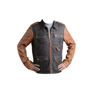 Hot Design <b>Men</b> <b>Suede</b> Leather <b>Jacket</b> <b>Brown</b>/Wholesale <b>Brown</b> <b>Suede</b> Casual Leather <b>Jacket</b> /Top Quality <b>Suede</b> <b>Jacket</b> Casual 2025 - Product Image 4