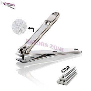 Cortaúñas de acero inoxidable de tamaño personalizado de alta calidad, cortador de dedos de los pies para uso en belleza, pinzas para cutículas para dedos - Product Image 5