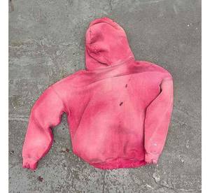 Sudadera con Capucha Unisex de Invierno, Moderna, con Pedrería Brillante, Logotipo de Cristal, Personalizable, de Algodón y Felpa, Gran Venta, Alta Calidad - Product Image 3