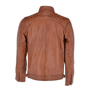 Veste en cuir véritable pour hommes Offre Spéciale veste en cuir pour hommes coupe ajustée personnalisée avec un design de qualité supérieure pour la veste en cuir pour hommes - Product Image 5