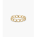 Bague tressée tendance en or jaune 10k/14k, largeur de bande 4,45 mm - Product Image 2