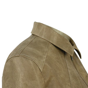 Promoción Precio al por mayor Chaqueta de cuero genuino para damas | Ropa de moda Chaqueta de cuero real cálida de invierno para mujeres adultas - Product Image 5