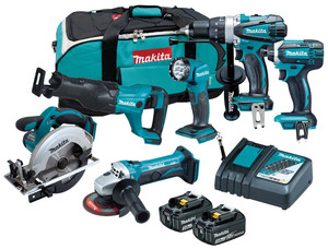 Top Quality <b>Makitas</b> LXT1500 18-Volt LXT Lithium-Ion Cordless 15-Piece Combo Kit (3.0Ah) Power <b>Tools</b> FREE SHIPPING - Product Image 3