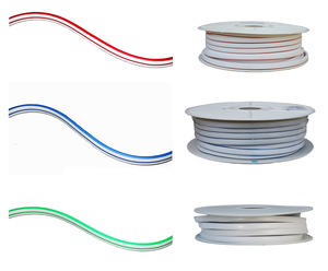 12V Neon LED Strip Light IP65 10W 120Led 8x16mm 50m/roll Flexible Single Color Red Green Blue for Outdoor Indoor Accent Lighting - Product Image 1