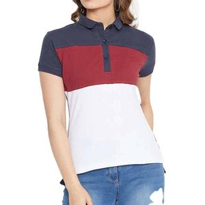 Polo deportivo para mujer, camiseta de manga corta con cuello, tela transpirable, ropa deportiva cómoda para entrenamiento de tenis y golf al aire libre - Product Image 1