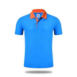 Nouveau polo pour hommes de Style professionnel pour l'été à la mode à manches courtes hauts Logo personnalisé motif imprimé ODM vêtements en tissu - Product Image 4