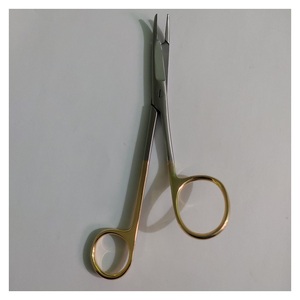 Pinzas Gillies de acero inoxidable de 6 "de la mejor calidad, portaagujas manuales con pinzas de TV de borde dentado - Product Image 1