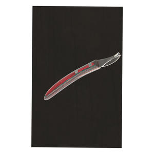 Equipo de herrador profesional cuchillo para pezuña cuchillo de hoja de caída hermoso mango de madera recorte de precisión para animales pezuña - Product Image 2