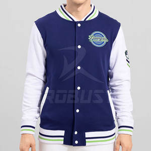 Veste universitaire pour homme la plus vendue, style streetwear, en tissu de haute qualité, col montant, séchage rapide, respirante, pour l'hiver, service OEM - Product Image 5