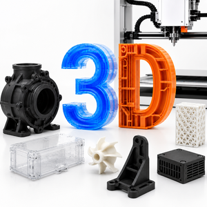 3D Printing Factory OEM Custom 3D Printed Plastic Models