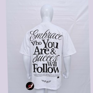 เสื้อยืดสไตล์สตรีทแวร์สำหรับผู้ชายเสื้อยืดผ้าฝ้าย100% ลายกราฟิกโอเวอร์ไซส์ออกแบบโลโก้ได้ตามต้องการ - Product Image 3