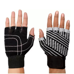 Fingerless Fitness <b>Gloves</b> for <b>Weight</b> Lifting Gym Workout <b>Training</b> Fitness <b>glove</b> Wholesale rate cheap price Pakistan OEM - Product Image 2