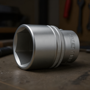 Hazet 3/4'' Short 6-Point Metric Square <b>Socket</b> - Product Image 3