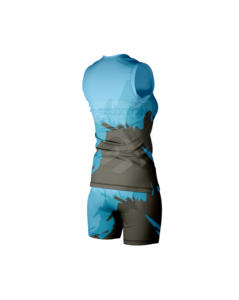 Logo personnalisé Combinaison d'entraînement pour la course à pied uniforme d'athlétisme léger Fabricant de vêtements de sport unisexe - Product Image 3